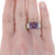 Spark 5.60ct Amethyst & Diamond Ring White Gold