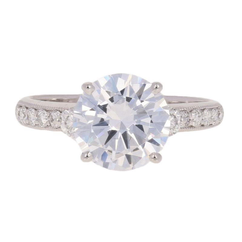 Semi-Mount Solitaire Engagement Ring .38ctw