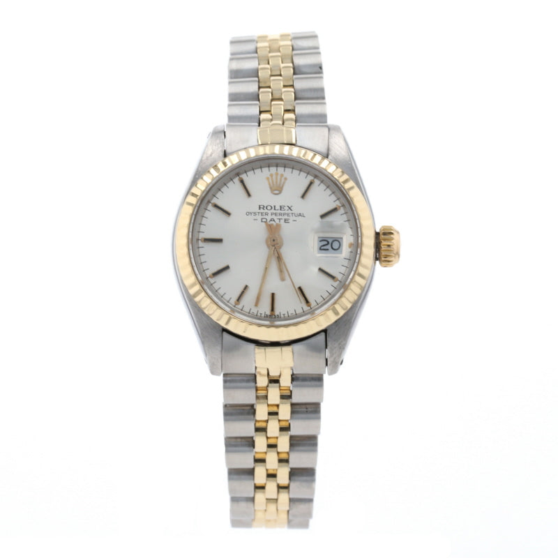 Rolex Datejust Ladies Wristwatch 179160 Stainless & Yellow Gold Automatic 1Yr Wnty