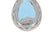 Pear Blue Topaz Earrings