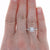 Diamond Halo Engagement Ring .83ctw