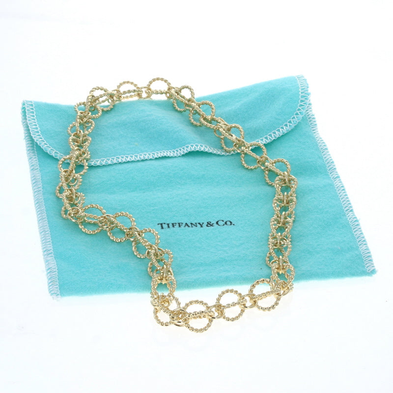 Tiffany & Co.' Mixed Metal Interlocking Circles Necklace | 16
