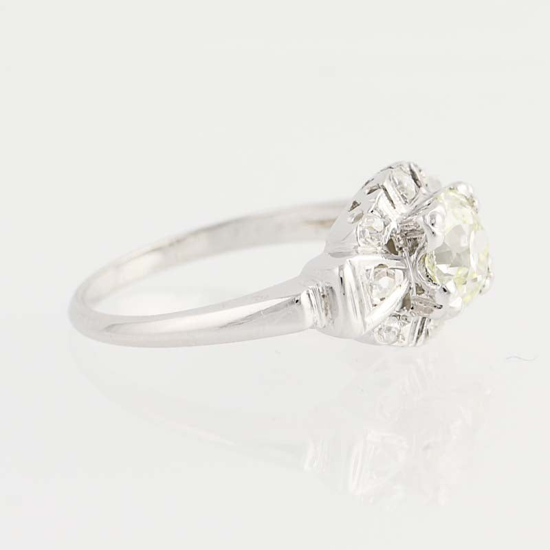 .98ct Diamond Art Deco Ring