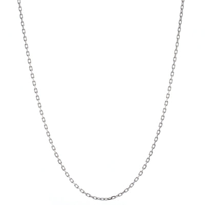 Diamond Cut Cable Chain Necklace 24"