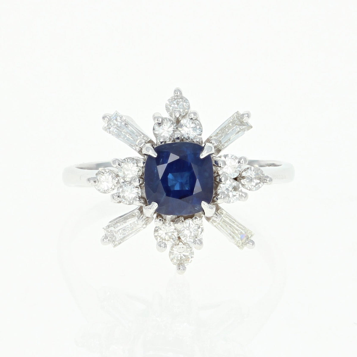 Sapphire & Diamond Ring 1.49ctw
