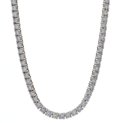 11.11ctw Diamond Necklace White Gold