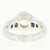 Ziva Semi-Mount Sapphire & Diamond Ring