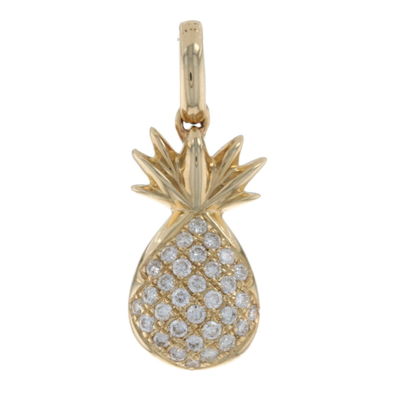 .16ctw Diamond Pendant Yellow Gold