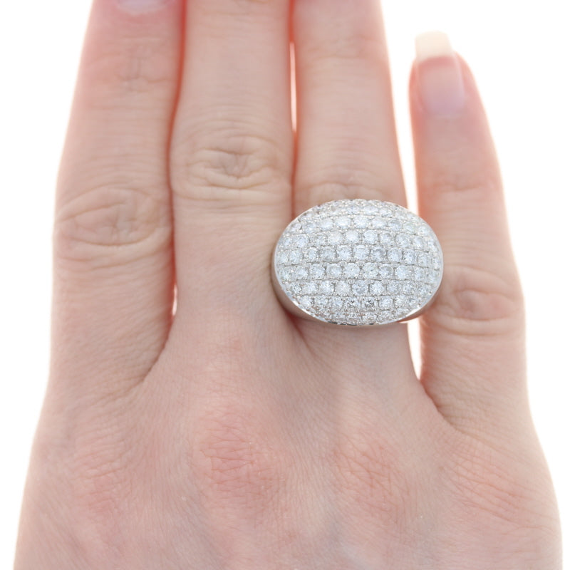 3.06ctw Diamond Ring Platinum