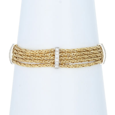 .75ctw Diamond Bracelet Yellow Gold