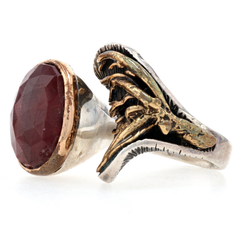 Bora Ruby Sterling Silver Ring