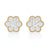 .75ctw Diamond Earrings Yellow Gold