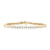 4.48ctw Diamond Bracelet Yellow Gold