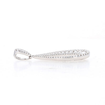 .99ctw Diamond Pendant White Gold