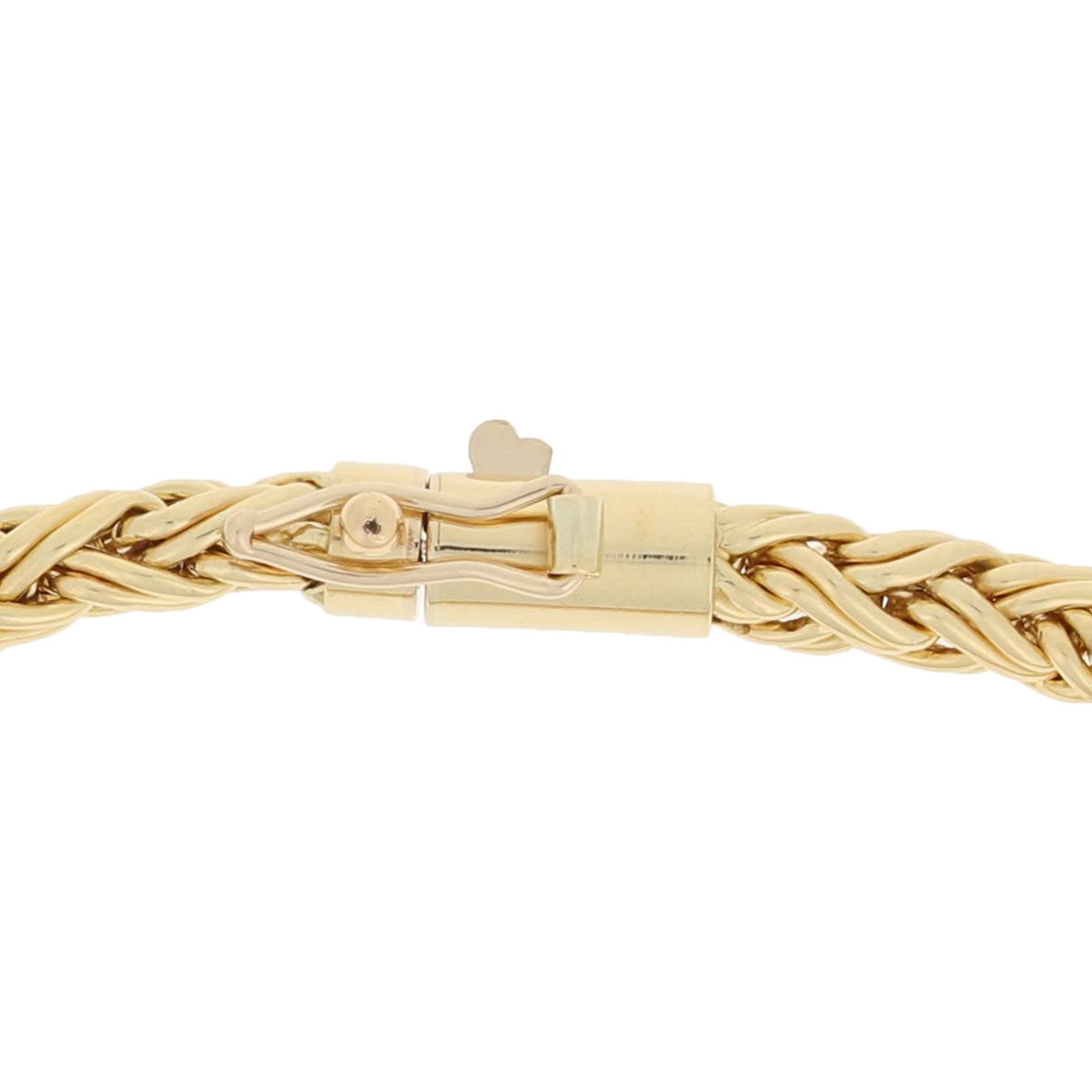 Tiffany & Co 14K Yellow Gold Russian Wheat 7.125 Bracelet