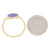 Lapis Lazuli & Diamond Ring