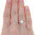 Semi-Mount Engagement Ring Yellow Gold Arthritic Shank