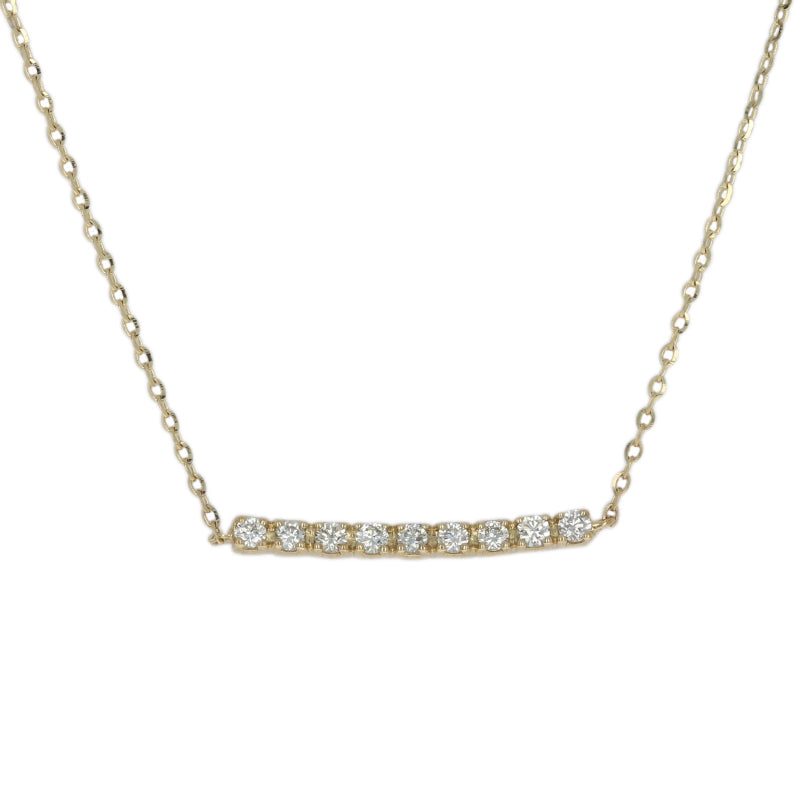 .15ctw Diamond Necklace Yellow Gold