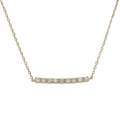 .15ctw Diamond Necklace Yellow Gold