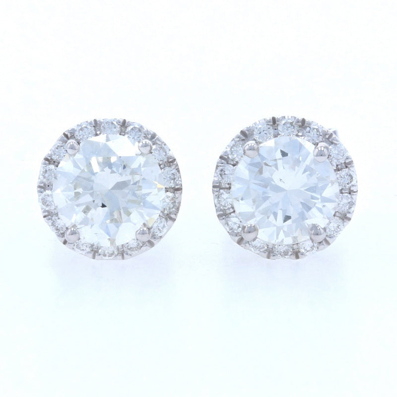 .94ctw Diamond Earrings White Gold
