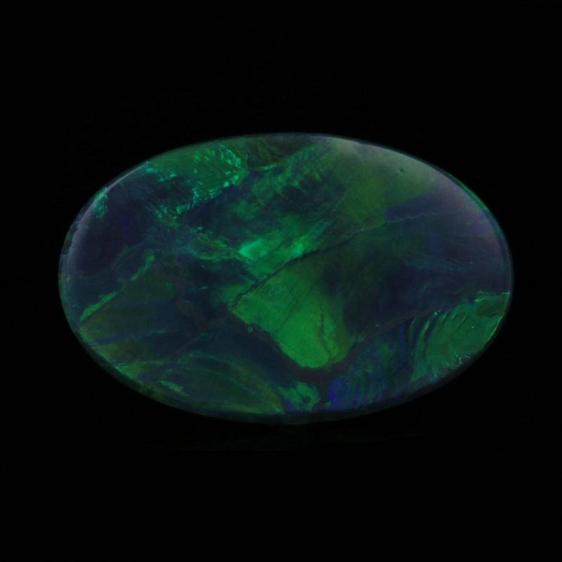 6.89ct Loose Opal Oval GIA