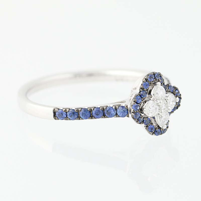 Sapphire & Diamond Ring .39ctw