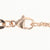 Wheat Chain Necklace Rose Gold