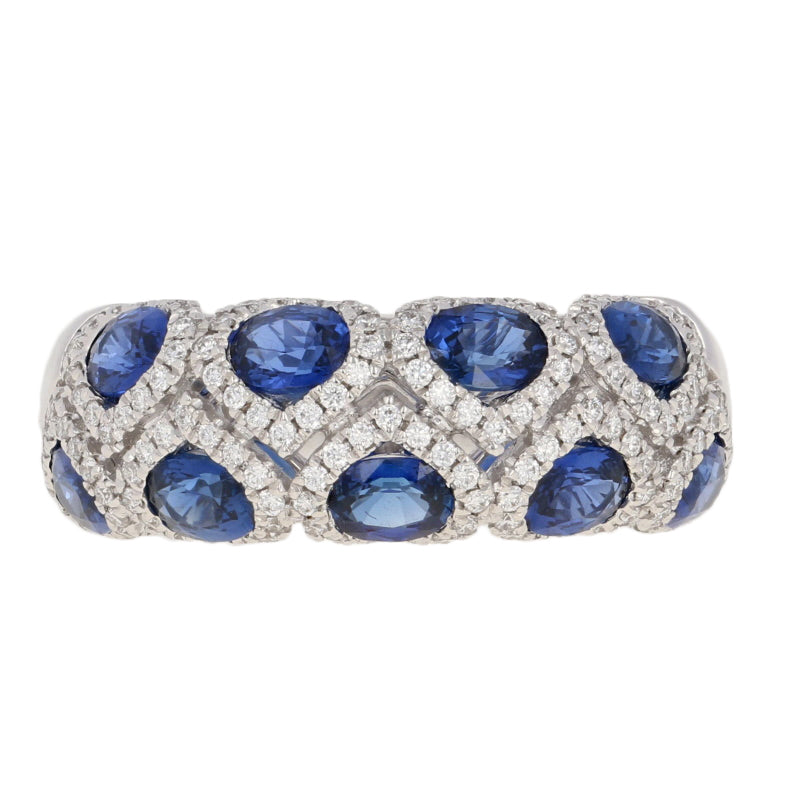 Sapphire & Diamond Ring 3.48ctw