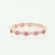 Hot Pink Sapphire Ring  .24ctw