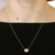 1.02ct Opal & Diamond Necklace Yellow Gold
