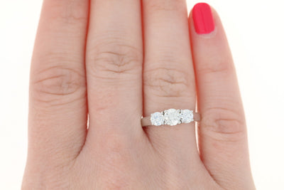 1.15ctw Diamond Engagement Ring White Gold