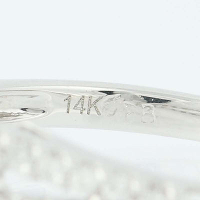 Diamond Halo Engagement Ring .65ctw