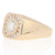 1.06ctw Diamond Men's Ring Yellow Gold