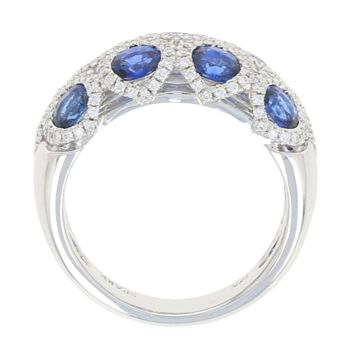 Sapphire & Diamond Ring 3.48ctw