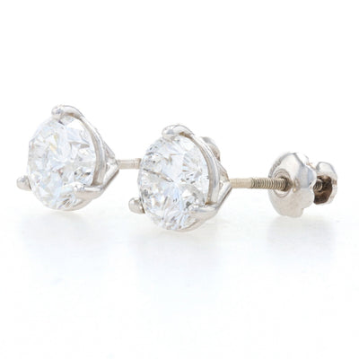 Diamond Stud Earrings 2.12ctw