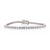4.29ctw Diamond Bracelet White Gold