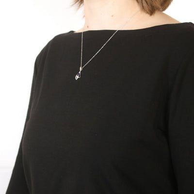 .53ct Sapphire & Diamond Necklace White Gold