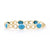 Turquoise Bracelet Yellow Gold