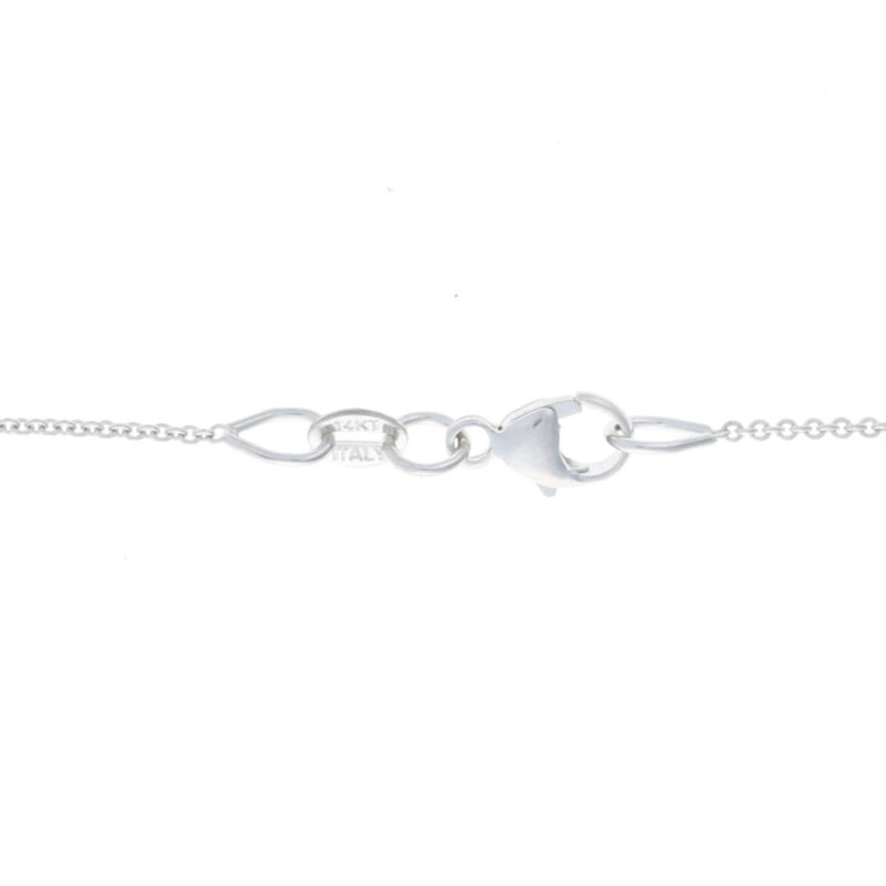 .60ct Opal & Diamond Necklace White Gold