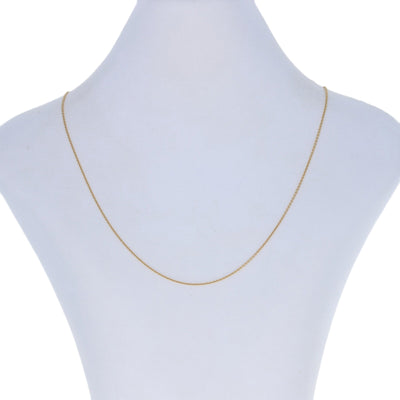 Cable Chain Necklace 19 3/4"