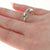 Sterling Silver Green Topaz Ring
