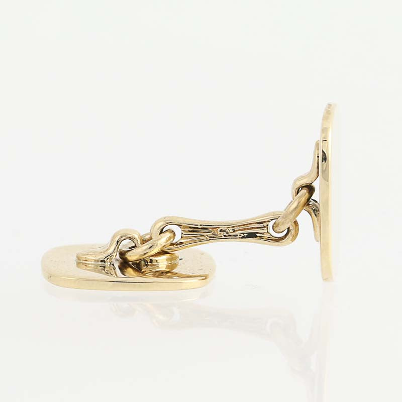 Men's Gold Cufflinks