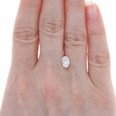 .96ct Loose Diamond Oval GIA