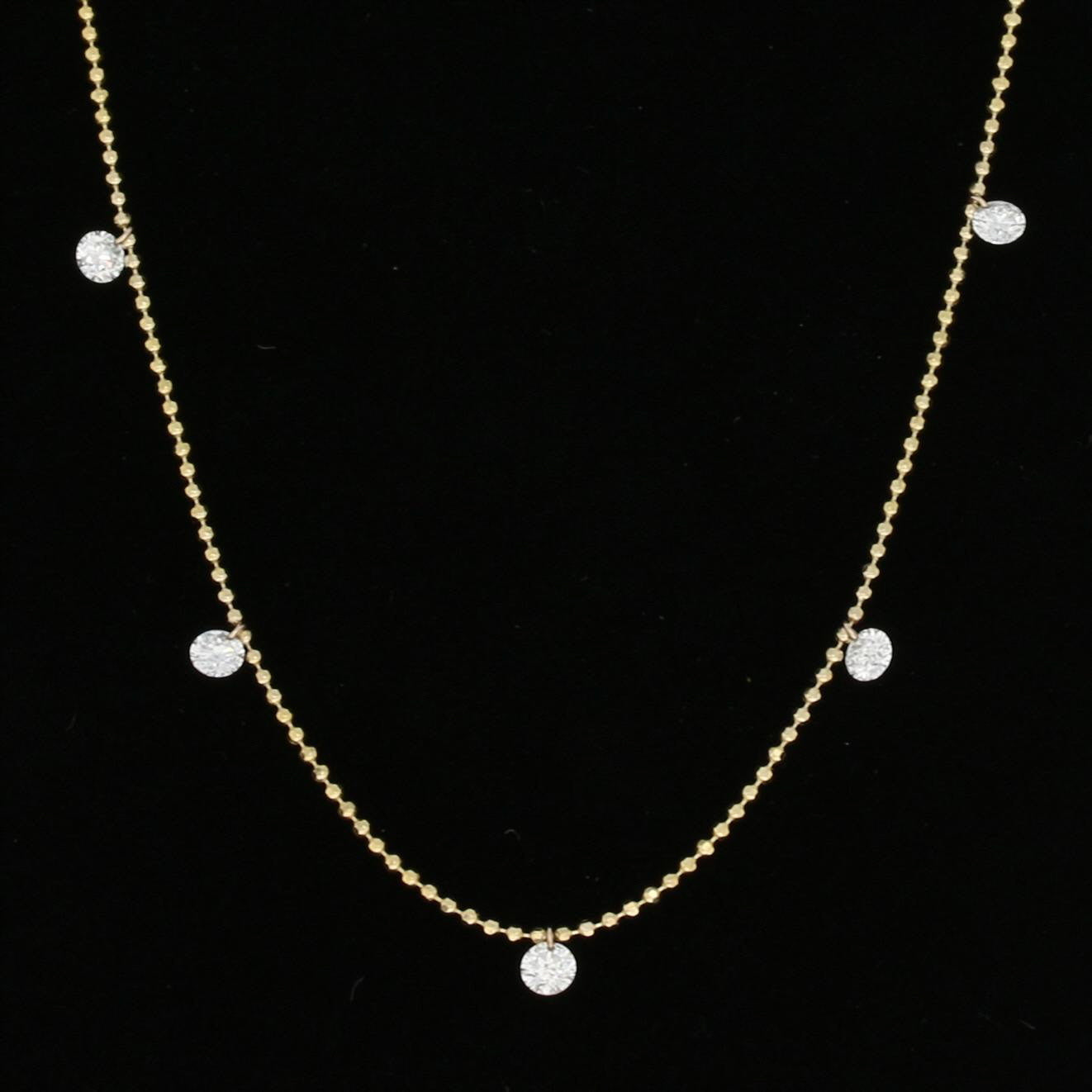 .50ctw Diamond Necklace Yellow Gold