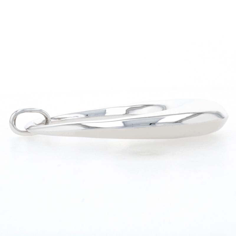 Sterling Silver Oval Pendant