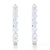 1.03ctw Diamond Earrings White Gold