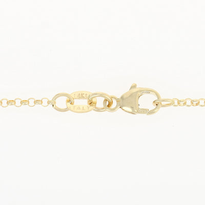 Rolo Chain Necklace Yellow Gold