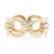 Circle Link Bracelet Yellow Gold