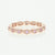 Light Pink Sapphire Eternity Band  .35ctw