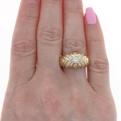 .25ct Diamond Ring Yellow Gold